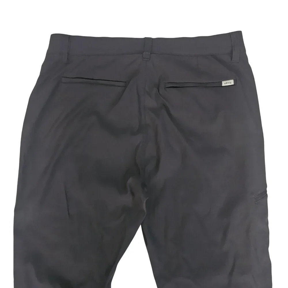 Orvis Classic Collection Lightweight 5 Pocket Trek Pant, Forged Iron Men's 36X32